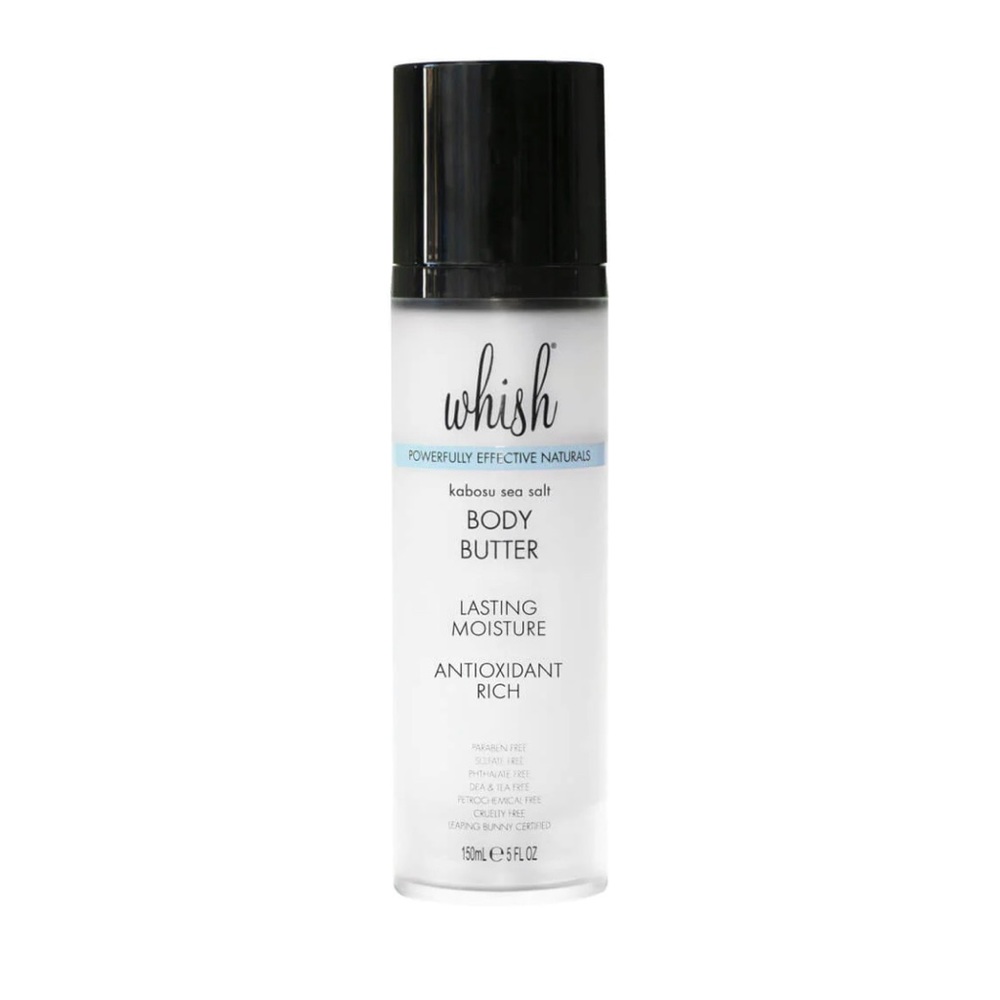 Whish Naturals Kabosu Sea Salt Body Butter New
